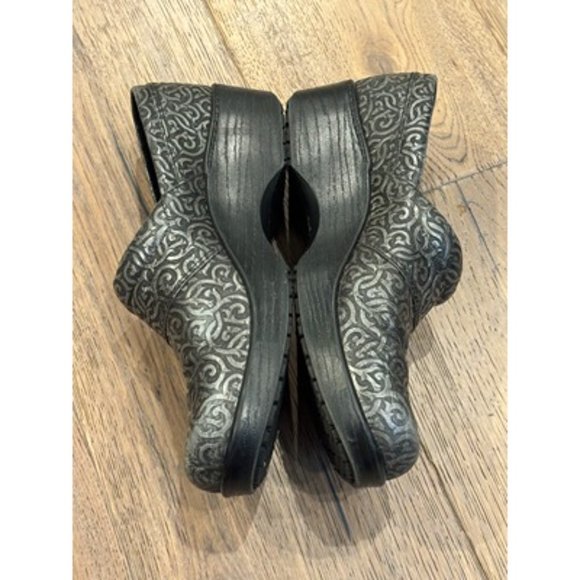 Abeo BIO System Flora Womens Gray Slip Resistant Leather Clogs Shoes Size 10N - Picture 6 of 9